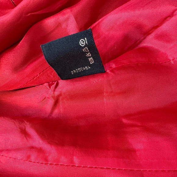 Vintage ESCADA Structurex Red and Black Oversized Blazer - Picture 7 of 8